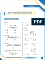 C - Sem2 - Algebra - Teoría de Exponentes II