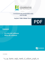 Crisis y Mitos en La Ingenieria Del Software