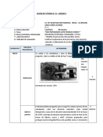 SESION DE TUTORIA Simulacro Sismo