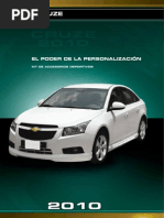 Accesorios Cruze Chevrolet