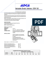 Condensate Drain Valves CDV 32: Description