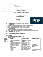 Lesson Plan: Unit 13: Films and Cinema