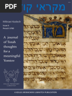 Pesach Magazine 5780