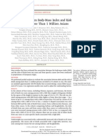 Association Between Body-Mass Index and Risk of Death in More Than 1 Million Asians