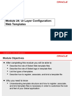 Module 24: UI Layer Configuration: Web Templates: Siebel 8.0 Essentials