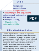 HR in Knowledge Industry