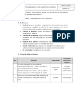 Programa de Auditoria Trabajo Diplomado