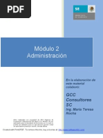 Modulo 2 Administración