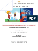 Informe Proyecto Final de Topografia