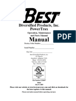 Manual: Diversified Products, Inc. Powertrax