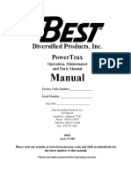 Manual: Diversified Products, Inc. Powertrax