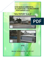 Plan de Manejo Ambiental Solteport Sas