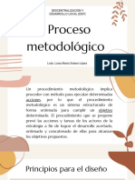 Proceso Metodologico