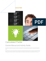 Calculated Fields: Course Manual and Activity Guide