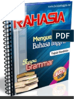 Rahasia Sukses Belajar Bahasa Inggris Tanpa Grammar