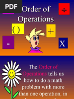 Order of Operations