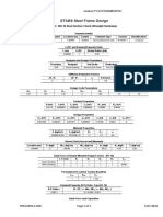 ETABS Steel Frame Design: ETABS 19.0.0 License # 1W7PC63Q8FMTUFJ