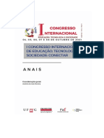 Ebook Anais Do Congresso Conectar - 2021