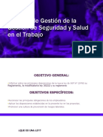 Sistema de Gestión de La Gestión de Seguridad y Salud en El Trabajo