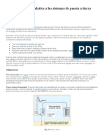 Terminología Relativa A Los Sistemas de Puesta A Tierra