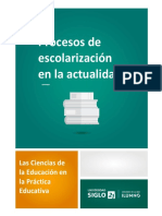 Lectura 2-Procesos de Escolarización en La Actualidad