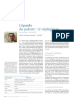 L'épaule Du Patient Hémiplégique: Dossier Grep