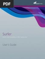 Surfer 20 User Guide