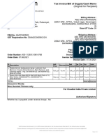 Tax Invoice/Bill of Supply/Cash Memo: (Original For Recipient)