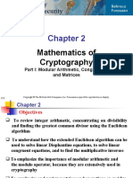 Mathematics of Cryptography: Part I: Modular Arithmetic, Congruence, and Matrices