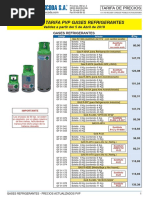 Precios Tarifas Gas