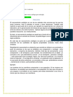 Relación Esencial Entre Tema y Análogo para Analogía - Con Ejemplos de Argumento Deductivo, Abductivo, Analogico