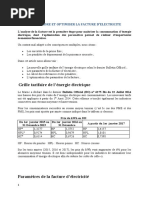 3-Facture Electricité