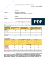 Informe Evaluación Diagnóstica 6to 2022