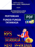 Kuliah II Fungsi-Fungsi Tataniaga