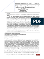 The Impact of The E-CRM (Expected Security and Convenience of Website Design) On E - Loyalty Field Study On Commercial Banks