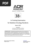 ACR 2021 TXIT Exam - Assembled