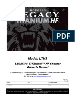 2.-Legacy Titanium HF Charger Manual - Model LTH3