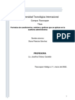 Formatos Que Aplican en La Auditoria Administrativa (Prod. Previo 1)