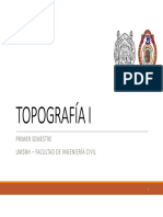 Topografía I. Capitulo 1 y 2.