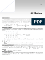 Matrices: 8.2.1 Definition