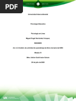 Act. 4.3 - Hernández - Vásquez - Análisis de Actividad de Aprendizaje de Libros de Texto Del SEN