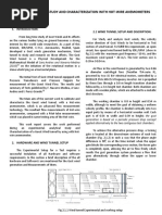 Gust Wind Tunnel Study and Characterization With Hot-Wire Anemometers