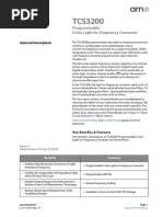 Programmable Color Light-to-Frequency Converter: General Description