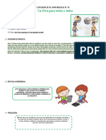 2° Grado - Experiencia de Aprendizaje N°10