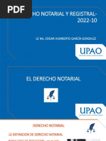 S1 - PPT - 1. DERECHO NOTARIAL. PRINCIPIOS NOTARIALES Y SISTEMAS NOTARIALES.