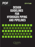 Design Guidelines For Hydrogen Piping An