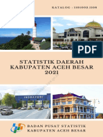 Statistik Daerah Kabupaten Aceh Besar 2021