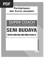 Pembahasan Super Coach Seni Budaya XI