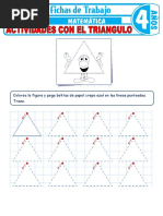 Actividades Con El Triangulo para Ninos de 4 Anos