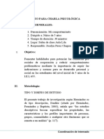 B Formato para Charla Psicologica